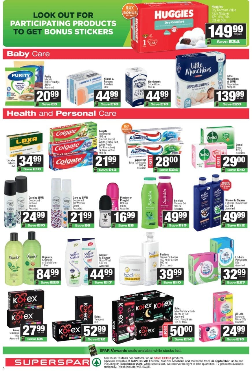 Lil-Lets Tampons 16s or 20s assorted